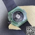 BBF Factory Hublot Replica Watches Big Bang Sang Bleu II 418.GX.5207.RX.MXM22 Green Ceramics