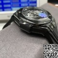 BBF Factory Hublot Replica Watches Big Bang Sang Bleu II 418.CX.1114.RX.MXM20 Black Ceramics