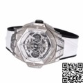 BBF Factory Hublot Replicas Big Bang Sang Bleu II 418.NX.2001.RX.MXM20 White Dial