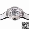 BBF Factory Hublot Replicas Big Bang Sang Bleu II 418.NX.2001.RX.MXM20 White Dial