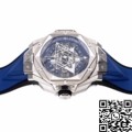 BBF Factory Hublot Replicas Big Bang Sang Bleu II 418.NX.5107.RX.MXM20 Blue Dial