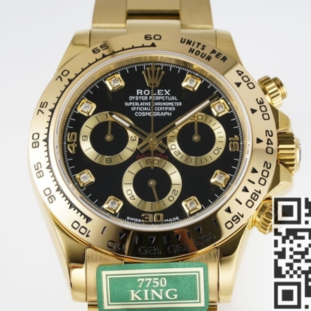 Rolex Daytona Replica Watches M116508-0008 King Factory