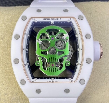 YS Factory Richard Miller RM52-01 Replica Tourbillon White Ceramic Case