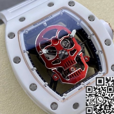 YS Factory Replica Richard Miller Watches RM52-01 Tourbillon White Ceramic Case