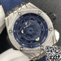 WWF Factory Replica Hublot Big Bang Blue Dial Diamond Set