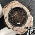 WWF Factory Imitate Hublot Big Bang Gold Full Diamond Case