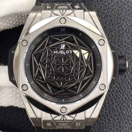 WWF Factory Hublot Big Bang Replica 415.NX.1112.VR.MXM16 Black Dial