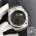 WWF Factory Hublot Big Bang Replica 415.NX.1112.VR.MXM16 Black Dial