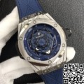 WWF Factory Hublot Big Bang Replicas 415.NX.7179.VR.MXM18 Titanium Case