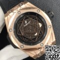 WWF Factory Hublot Big Bang Copy 415.OX.1118.VR.MXM17 Gold Case