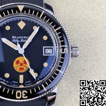 Blancpain Fifty Fathoms Replica Watches 5008D-1130-B64A GS