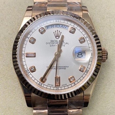 Best Rolex Replicas Day Date 118238 Rose Gold BP Factory