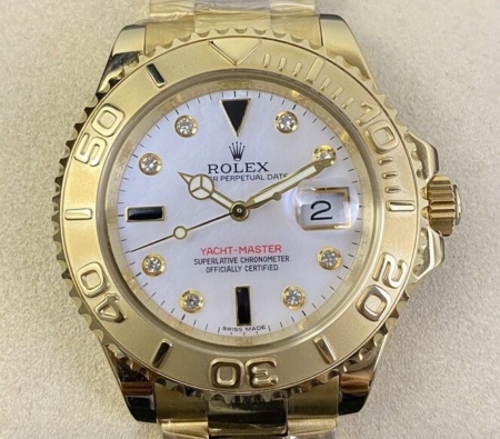 Rolex Replica Uk Yacht Master 16623-0003 Gold BP Factory