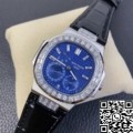 GR Factory Fake Patek Philippe Nautilus 5724 Diamond Bezel