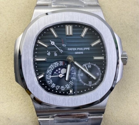 GR Factory Imitate Patek Philippe Nautilus 5712/1A-001 Blue Dial