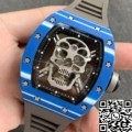 YS Factory Fake Richard Mille RM052 Blue Carbon Fiber Case