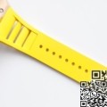 EUR Factory Copy Richard Miller RM052 Rose Gold Case Yellow Rubber Strap