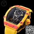 YS Factory Counterfeit Richard Mille RM27-03 Tourbillon Yellow Carbon Fiber