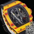 Fake Richard Watches RM Mille RM27-03 Black Rubber Strap