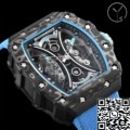 YS Factory Replica Richard Mille RM53-01 Tourbillon Blue Nylon Strap