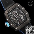 YS Factory Replica Richard Mille RM53-01 Tourbillon Blue Nylon Strap