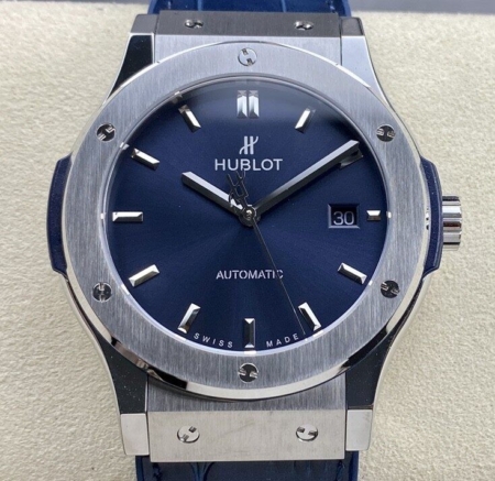 HB Factory Hublot Classic Fusion Imitate 511.NX.7170.LR Blue Dial