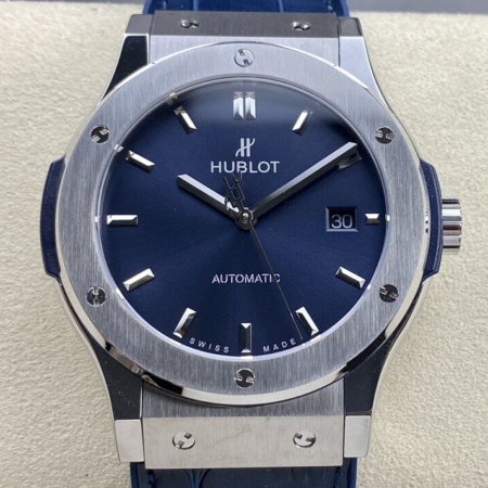 HB Factory Hublot Classic Fusion Imitate 511.NX.7170.LR Blue Dial