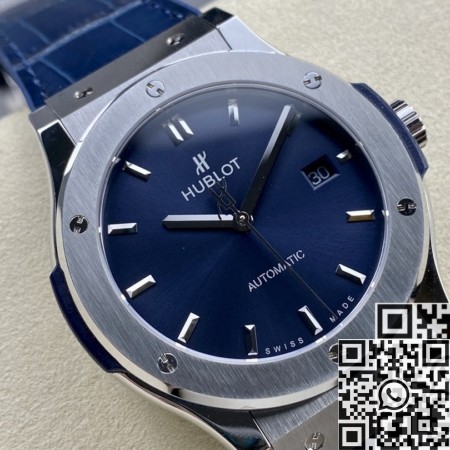 HB Factory Hublot Classic Fusion Imitate 511.NX.7170.LR Blue Dial