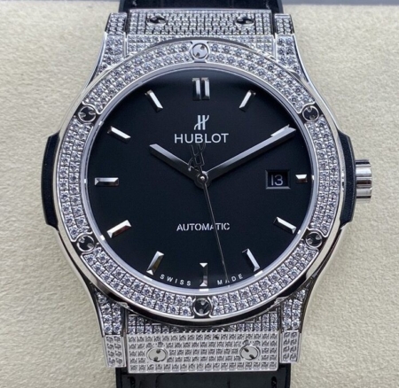 HB Factory Hublot Replica Classic Fusion 511.NX.1171.LR.1704 Diamond Watch