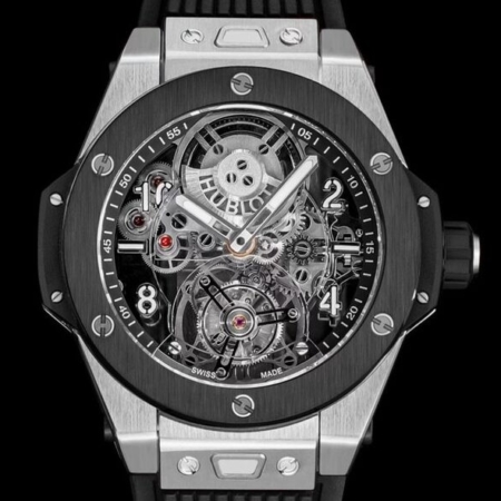 HB Factory Hublot Replica Watches Big Bang 419 Black Ceramics