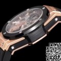 HB Factory Hublot Big Bang Replica Watch 419 Rose Gold Black Ceramic