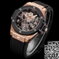 HB Factory Hublot Big Bang Replica Watch 419 Rose Gold Black Ceramic