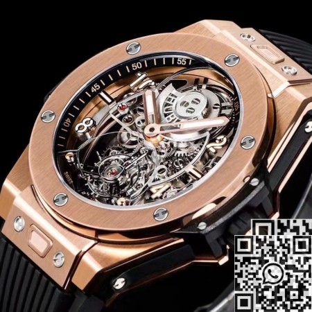 HB Factory Fake Hublot Watches Big Bang 419 Rose Gold Watch