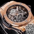 HB Factory Fake Hublot Watches Big Bang 419 Rose Gold Watch