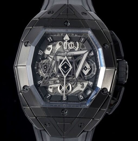 HB Factory Hublot Big Bang Replica Sang Blen III Black Model