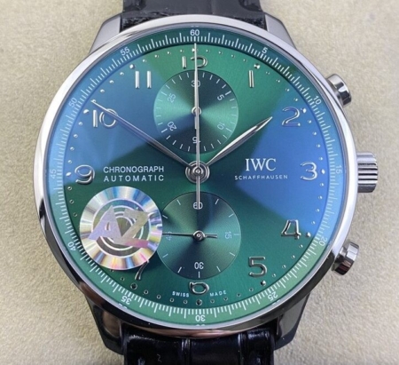 AZ Factory Watches Fake IWC Portugieser IW371615 Green