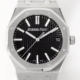 ZF Royal Oak Watch AP 15510ST.OO.1320ST.07 Black Dial