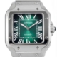 BV Cartier Replica Watch De Santos WSSA0061 Gradient Green