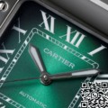 BV Cartier Replica Watch De Santos WSSA0061 Gradient Green