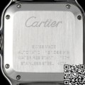 BV Cartier Replica Watch De Santos WSSA0061 Gradient Green