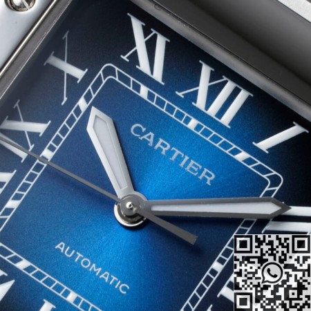 Replica Cartier Watch BV De Santos WSSA0063 Gradient Blue