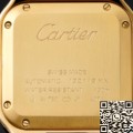 Replica Cartier BV Factory De Santos Gold Full Diamond Watch