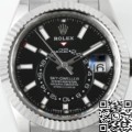 Rolex Replica Bright Black ZF Sky Dweller M336934-0008 Dial