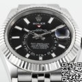 Rolex Replica Bright Black ZF Sky Dweller M336934-0008 Dial