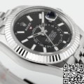 Rolex Replica Bright Black ZF Sky Dweller M336934-0008 Dial