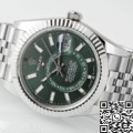 Rolex Replica Mint Green ZF Sky Dweller M336934-0002 Dial