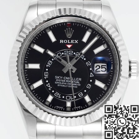 ZF Rolex Sky Dweller Factory M326934-0005 black Dial