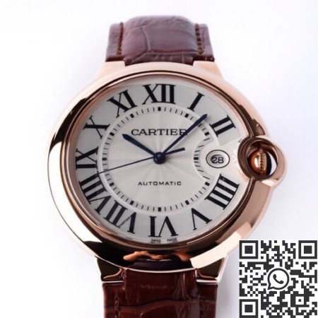 Cartier Replica Watch AF Ballon Bleu De WGBB0017 Silver Dial