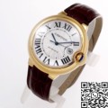 Replica Cartier Watch AF Ballon Bleu De W6900551 Silver Dial