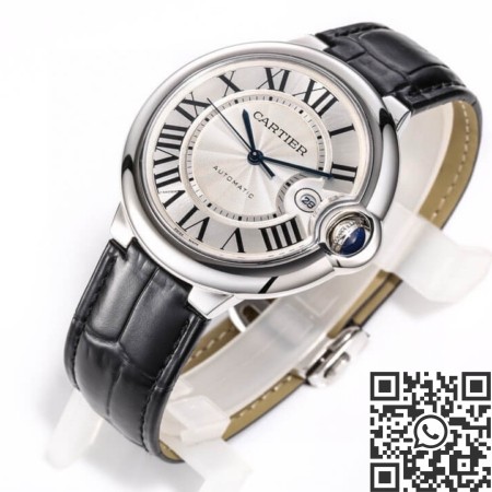 Cartier Watch Replica AF Ballon Bleu WSBB0026 Silver Gray Dial